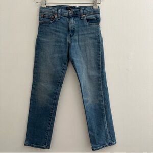 Polo Ralph Lauren The Hampton Straight Jeans sz 7 Stretch adjustable waist NWOT